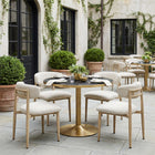 Zuo Batu Dining Table Black & Gold