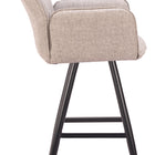Zuo Sieve Swivel Barstool Beige