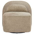 Zuo Kakao Swivel Chair Olive Brown