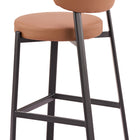 Zuo Prairie Barstool (Set of 2) Brown