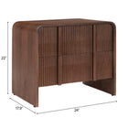 Zuo Calipso Nightstand Walnut