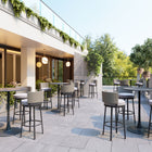 Zuo Midnight Wave Barstool White