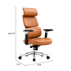 Zuo Portia Office Chair Brown