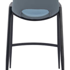 Zuo Desi Counter Stool (Set of 2) Azure Gray