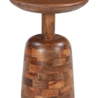 Zuo Kelk Side Table Walnut