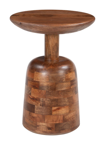 Zuo Kelk Side Table Walnut