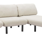Zuo Aperto Chaise Beige