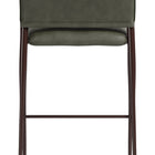 Zuo Freesia Barstool (Set of 2) Olive Green
