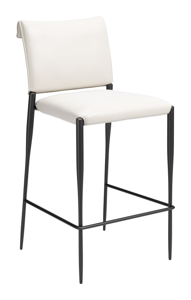 Zuo Freesia Barstool (Set of 2) White