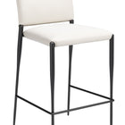 Zuo Freesia Barstool (Set of 2) White