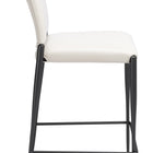 Zuo Freesia Counter Stool (Set of 2) White