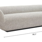 Zuo Zambet Sofa Pewter Gray