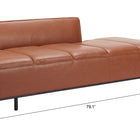 Zuo Confection Sofa Brown