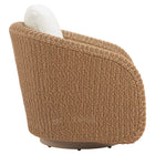 Zuo Solara Swivel Chair Ivory