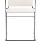 Zuo Verbena Barstool (Set of 2) Cream