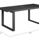 Zuo Sundar Dining Table Black