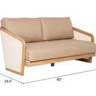 Zuo Sakina Sofa Brown