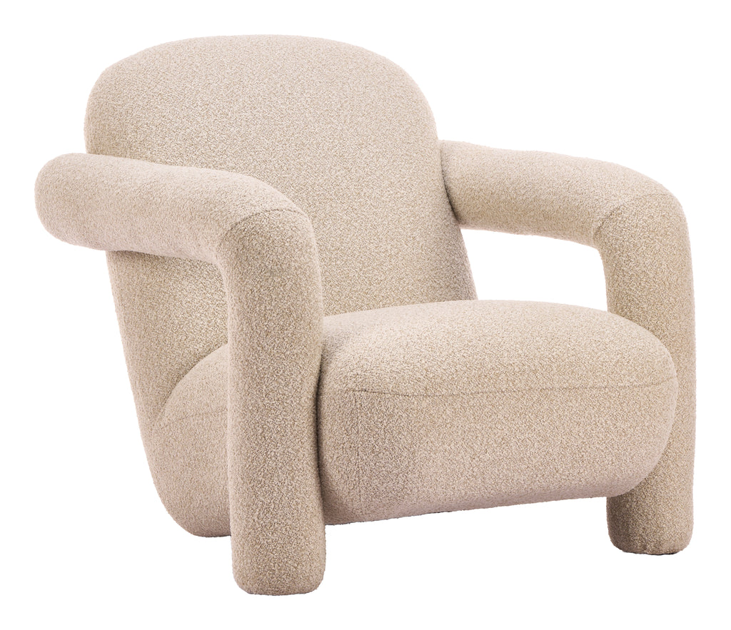 Zuo Selenya Accent Chair Beige