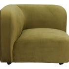 Zuo Biak Corner Chair Green