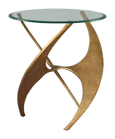 Zuo Sabel Side Table Gold