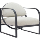 Zuo Flakt Accent Chair Ivory