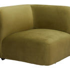 Zuo Biak Corner Chair Green