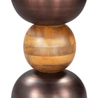 Zuo Tripoli Side Table Bronze