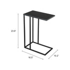 Zuo Atom Side Table Black