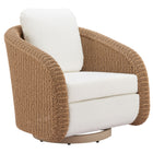 Zuo Solara Swivel Chair Ivory