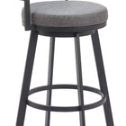 Zuo Gimsby Swivel Barstool Gray