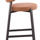 Zuo Prairie Barstool (Set of 2) Brown