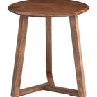 Zuo Macaria Side Table Walnut