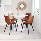 Zuo Daniel Dining Chair (Set of 2) Vintage Brown