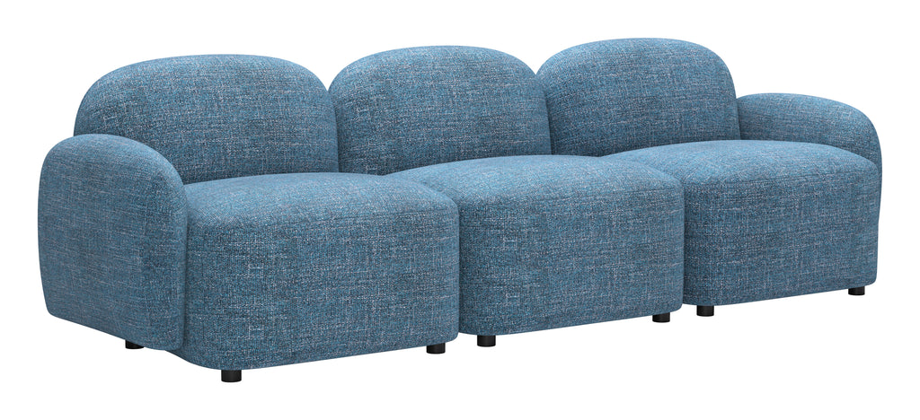Zuo Cleo Modular Sofa Blue