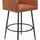 Zuo Horbat Barstool (Set of 2) Brown