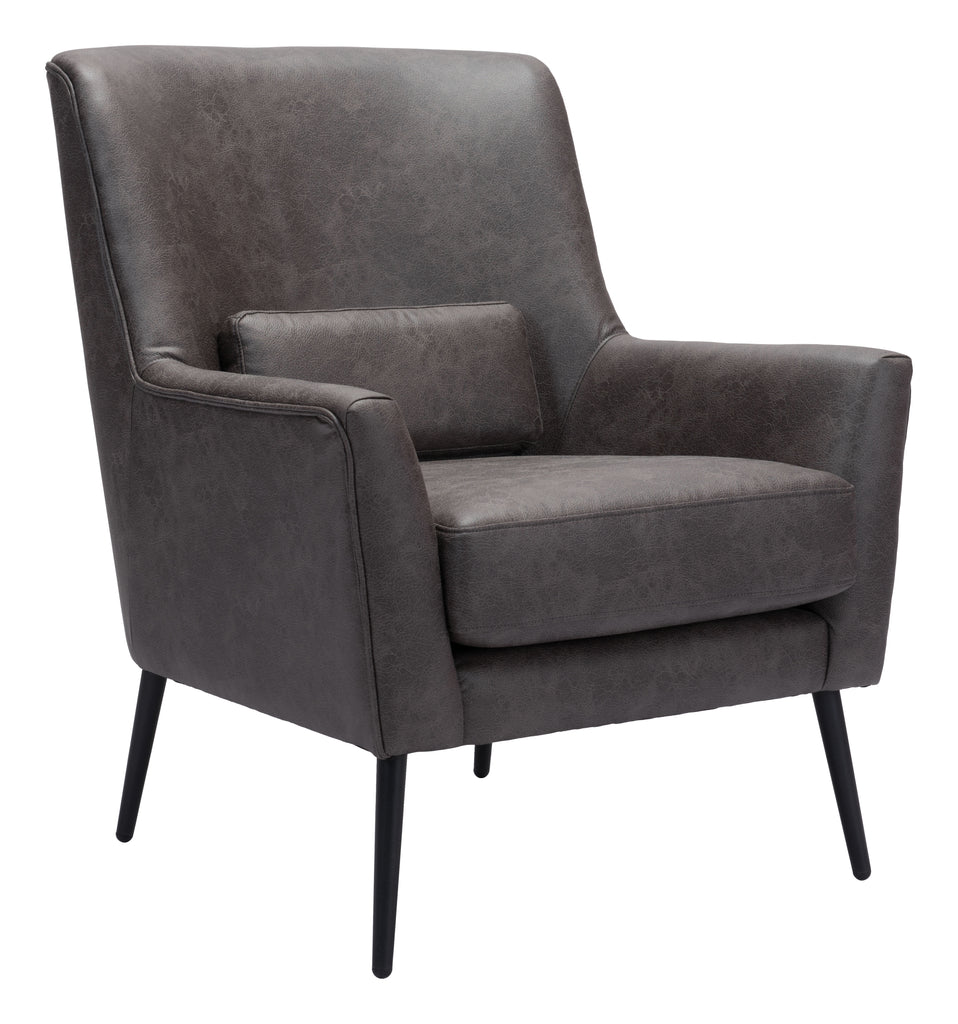 Zuo Ontario Accent Chair Vintage Black
