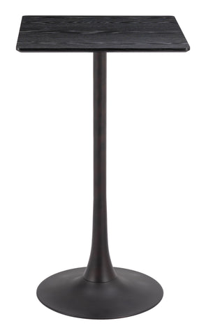 Zuo Valleta Bar Table Black