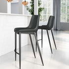 Zuo Magnus Barstool (Set of 2) Black