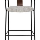Zuo Couva Barstool (Set of 2) Gray Tweed