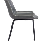 Zuo Byron Dining Chair (Set of 2) Gray