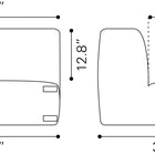 Zuo Luanda Middle Chair Gray