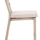 Zuo Reefline Armless Counter Stool (Set of 2) Gray