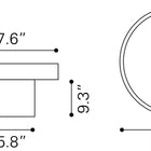 Zuo Watson Coffee Table Black