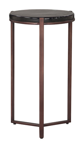Zuo Daiza Side Table Bronze