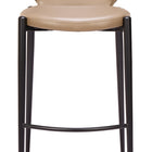 Zuo Lino Barstool (Set of 2) Taupe