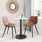 Zuo Alto Bistro Table White & Black