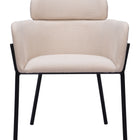 Zuo Bremor Dining Chair (Set of 2) Beige