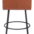 Zuo Horbat Barstool (Set of 2) Brown
