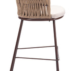 Zuo Freycinet Barstool (Set of 2) Natural