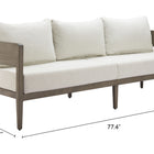 Zuo Foret Sofa Beige